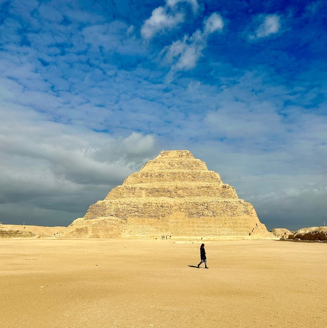 The Step Pyramid of Djoser at Saqqara