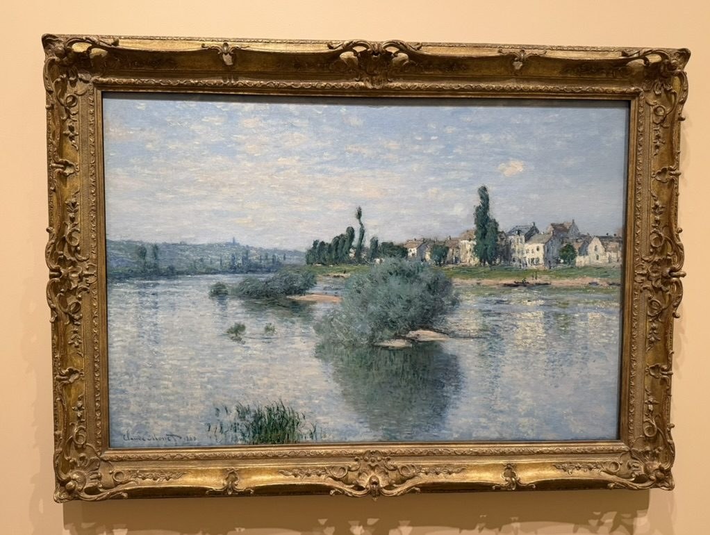 Monet, the Seine with a village on the far bank